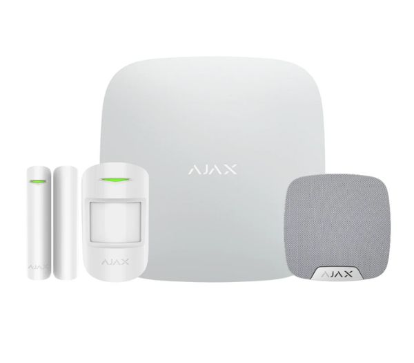 Ajax Alarm HUB 2 Pakke Med Sirene
