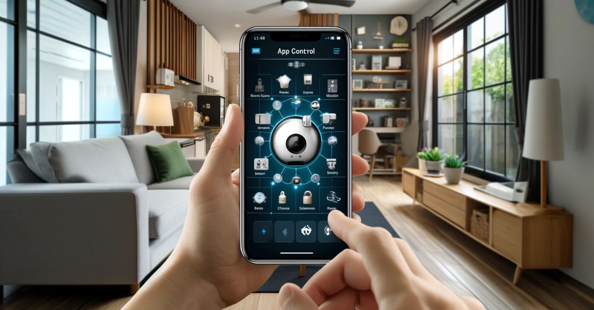 Appstyret alarmsystem